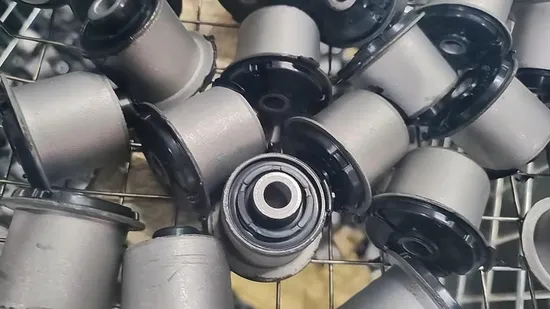 Custom Auto Suspension Control Lower Arm Stabilizer Polyurethane Rubber Flange Bushing Manufacturer 